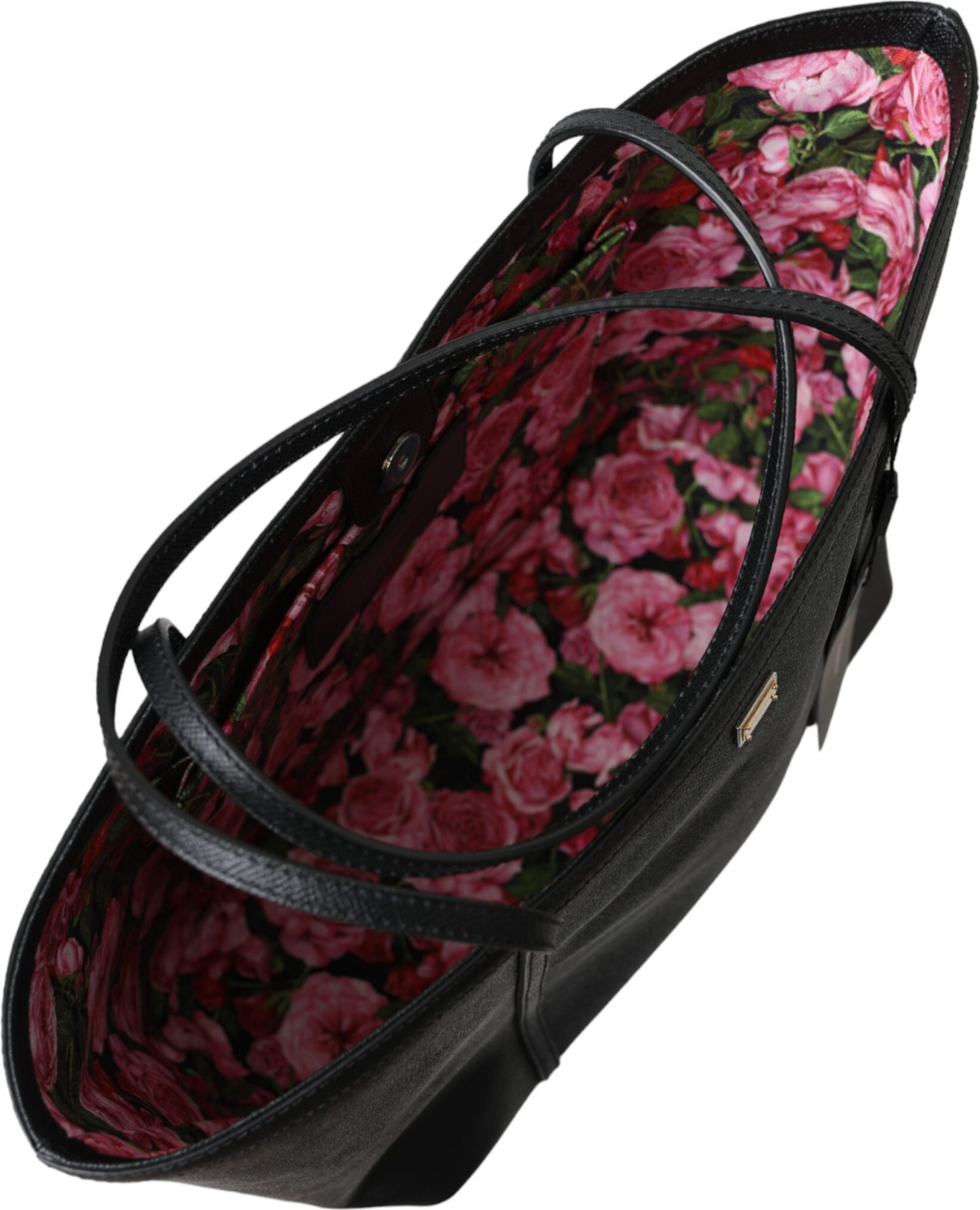 Tote Bag Dolce & Gabbana Black Leather Miss Escape
