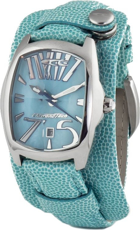 Watch Chronotech Blue Leather Watch