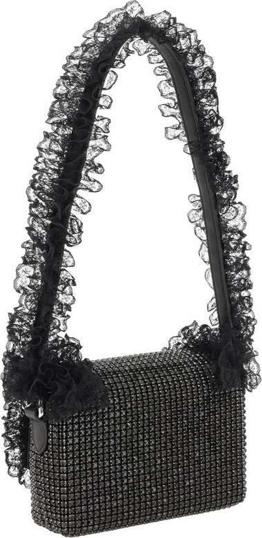 Bag Self-Portrait Crystal Lace Shoulder Bag
