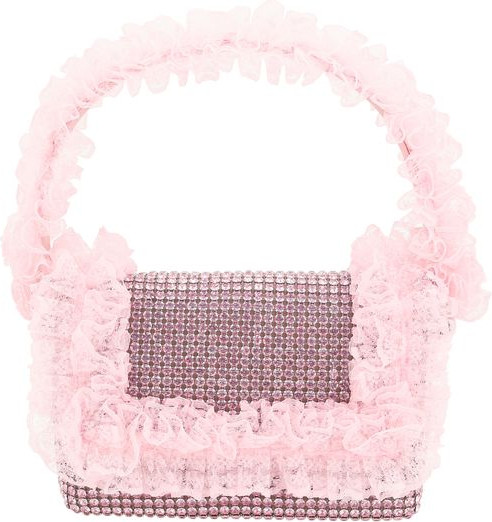 Сумка через плечо Self-Portrait Crystal Lace