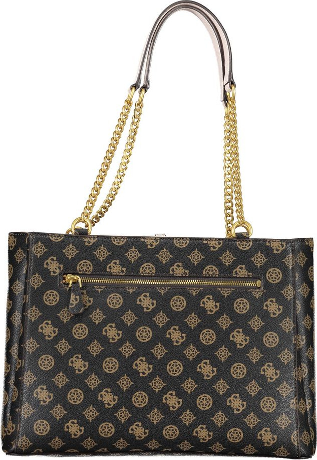 Сумка Guess Shoes Коричневая Полиэтилен