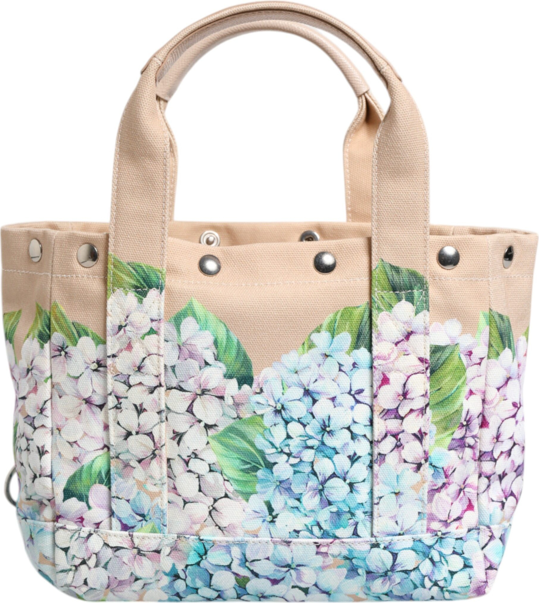Tote sumkasi Dolce & Gabbana Multicolor Floral Canvas Tania Top Handle Tote Bag