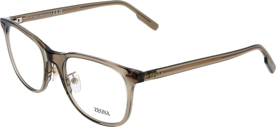 Коричневая оправа для очков Ermenegildo Zegna из ацетата