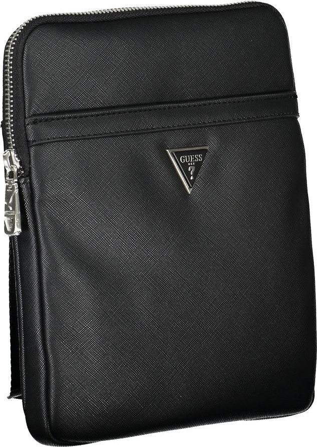 Guess Shoes Elegant Black Shoulder Bag yel bag sumkasi