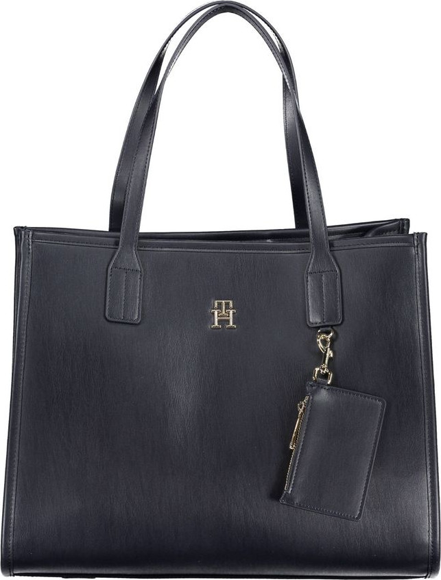 Handbag Tommy Hilfiger Blue Polyethylene