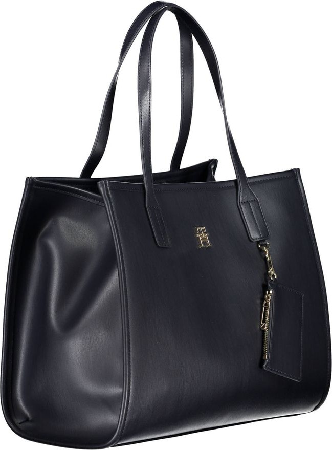Handbag Tommy Hilfiger Blue Polyethylene
