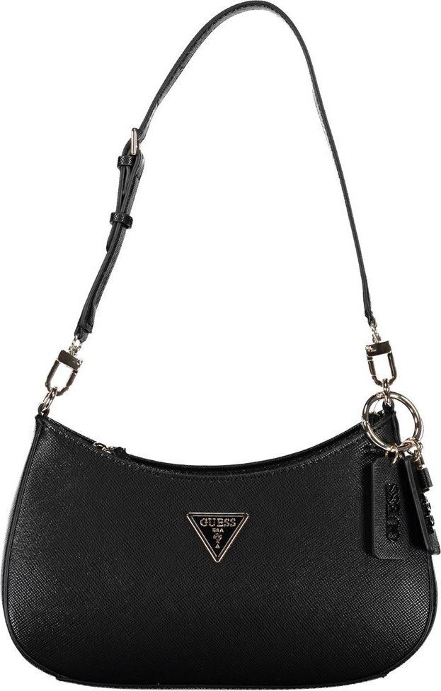 Handbag Guess Shoes Black Polyethylene