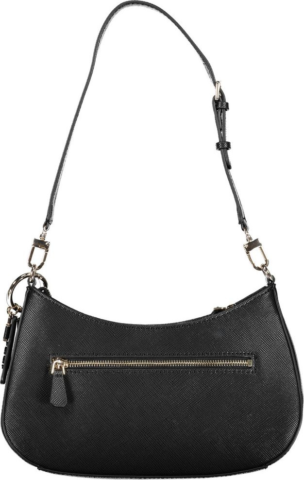Handbag Guess Shoes Black Polyethylene