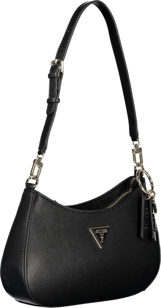 Handbag Guess Shoes Black Polyethylene