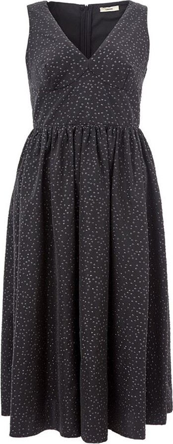 Платье Lardini Элегантное Черное Полителеновое Платье