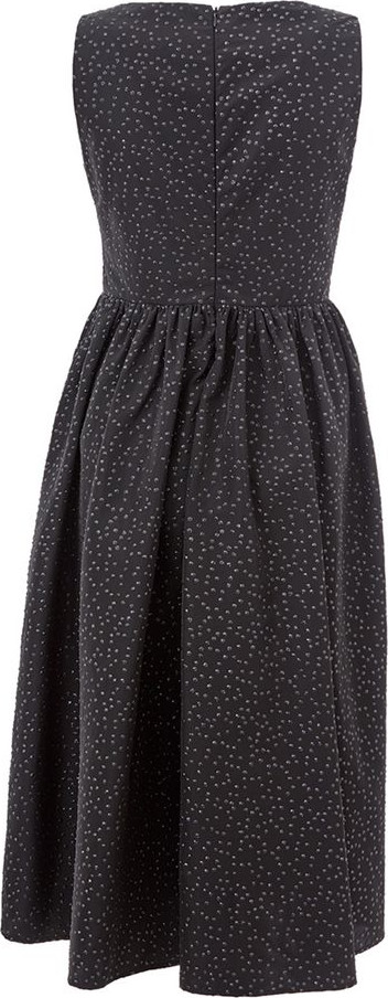 Платье Lardini Элегантное Черное Полителеновое Платье