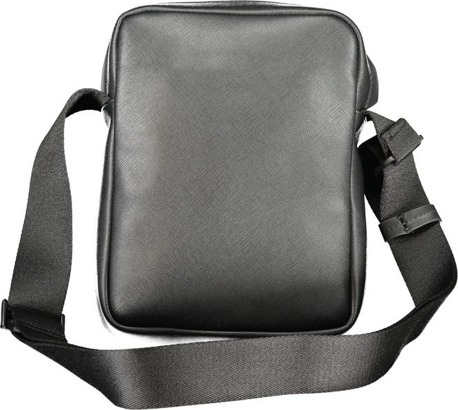 Calvin Klein sumkasi, qora poliester yelka sumkasi