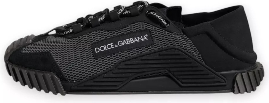 Черные кроссовки из нейлона Dolce & Gabbana