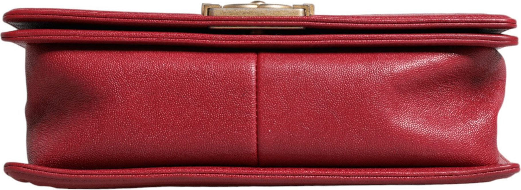 Shoulder Bag Chanel Medium Red Leather