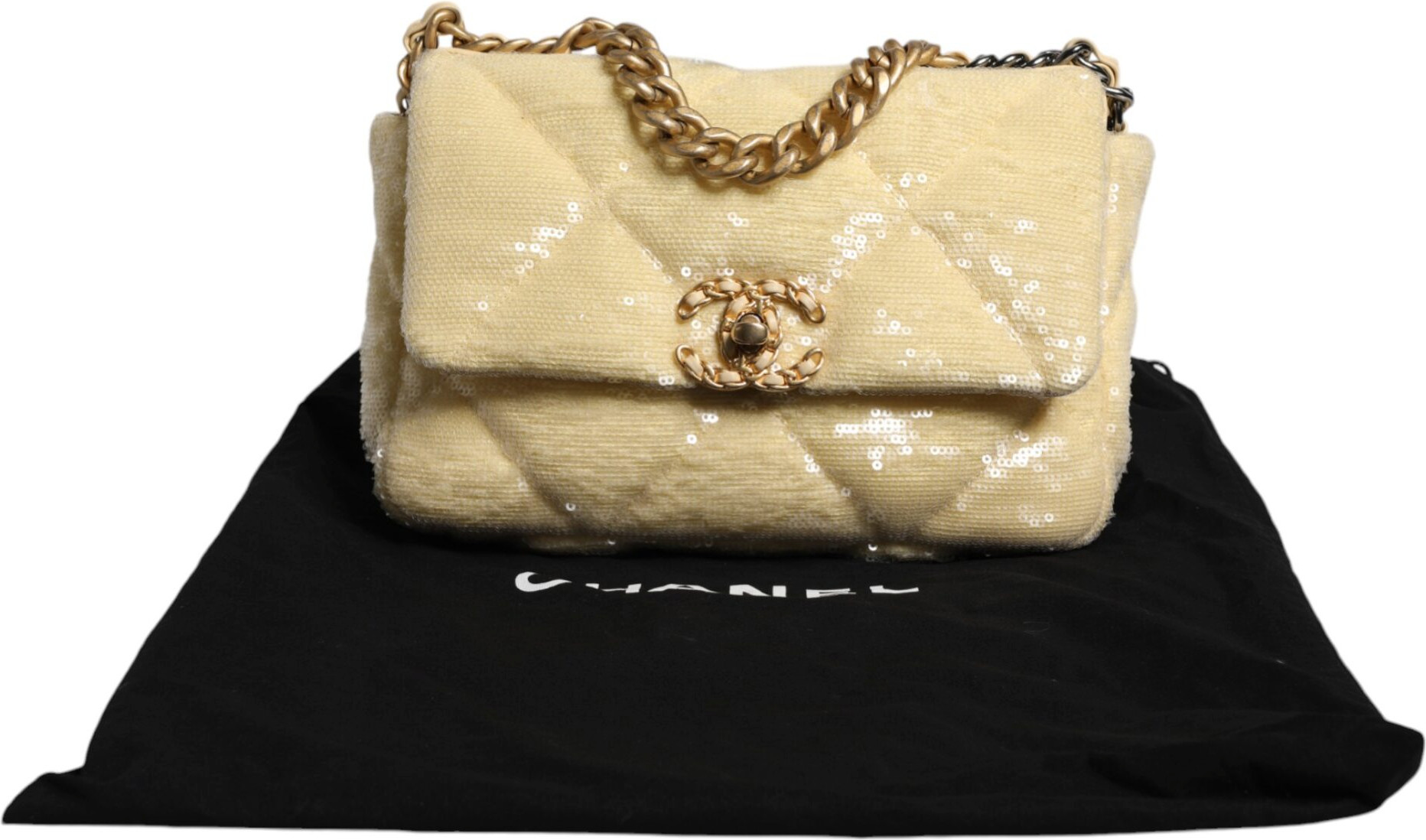 Сумка Chanel Chanel 19 2WAY на цепочке через плечо/в руке