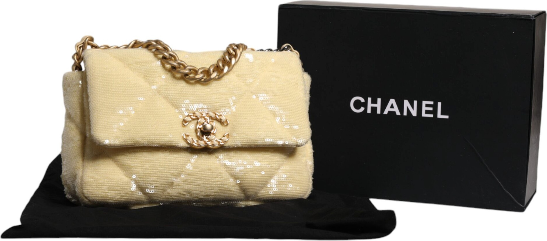 Сумка Chanel Chanel 19 2WAY на цепочке через плечо/в руке