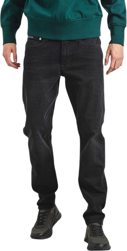 Calvin Klein Jeans Черные хлопковые джинсы Slim Fit