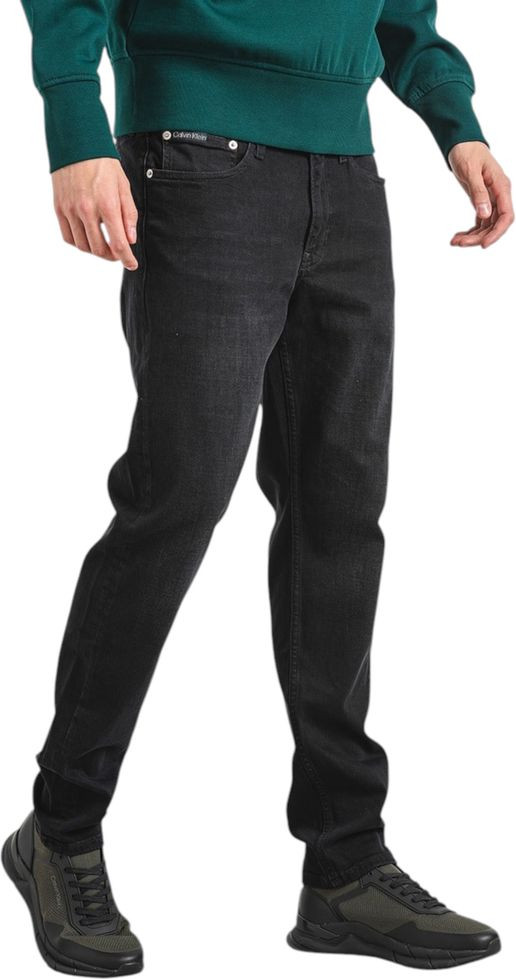 Calvin Klein Jeans Черные хлопковые джинсы Slim Fit