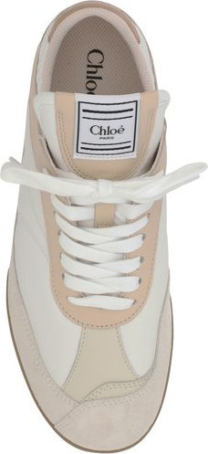 Chloe Multicolor Calf Leather Bos Taurus Low Top Sneakers