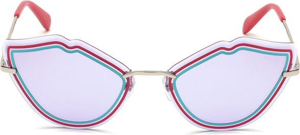 Солнцезащитные очки Emilio Pucci Серые Металлические Солнцезащитные Очки