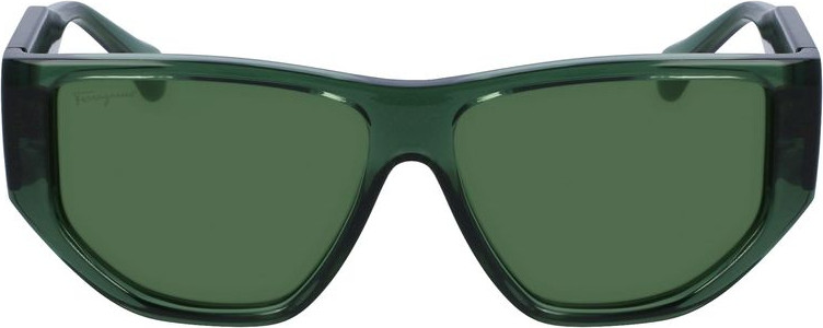 Sunglasses Ferragamo Green Injected