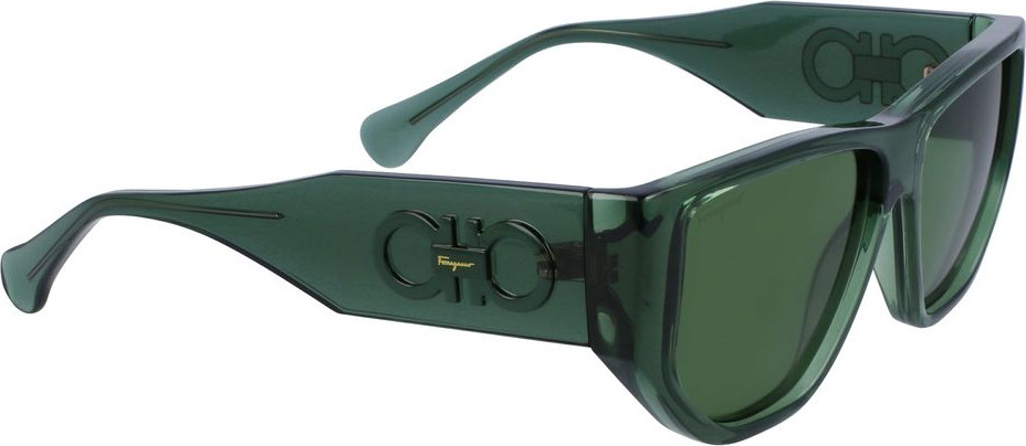 Sunglasses Ferragamo Green Injected