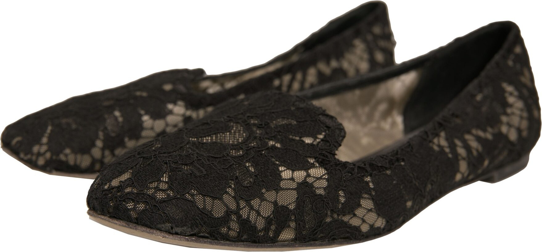 Dolce & Gabbana Black Taormina Lace Slip On tek qadam poyabzal