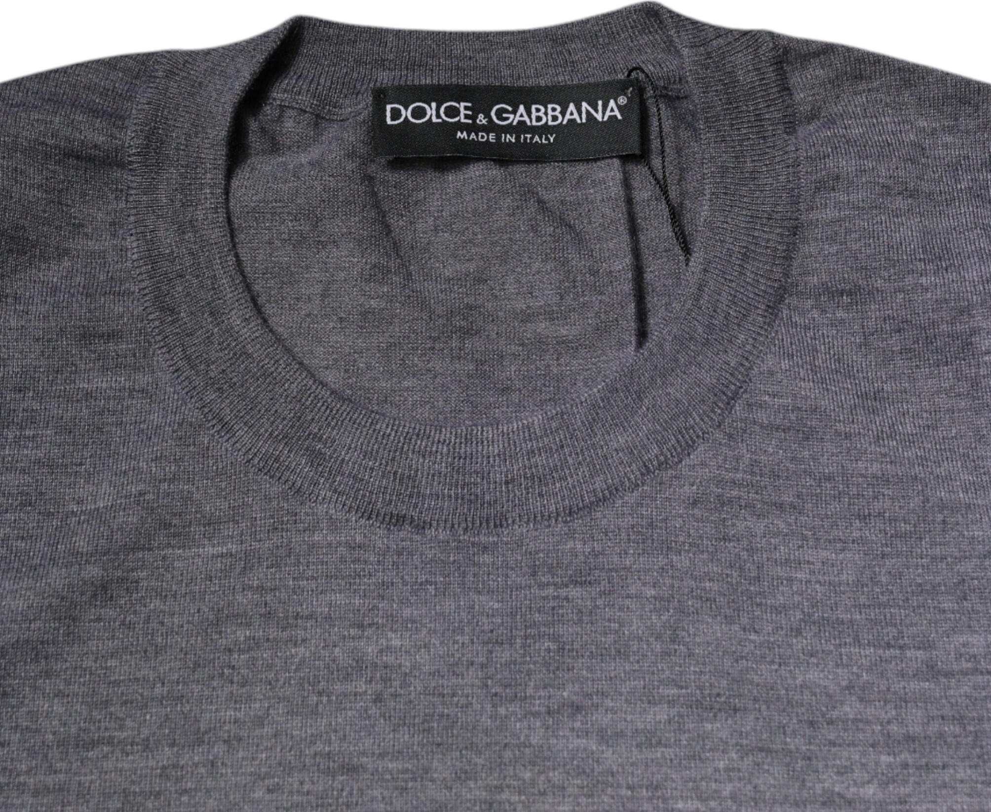 Dolce & Gabbana Crew Neck Pullover Sweater