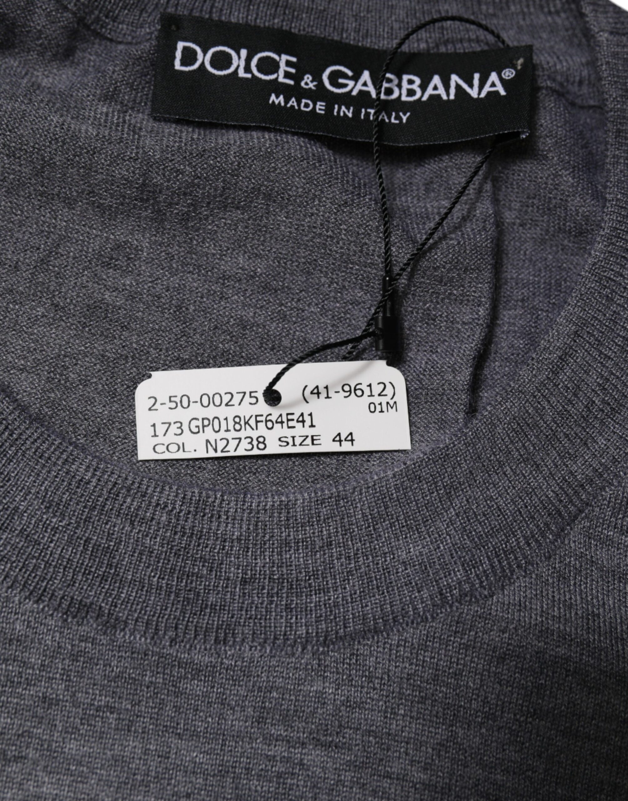 Dolce & Gabbana Crew Neck Pullover Sweater