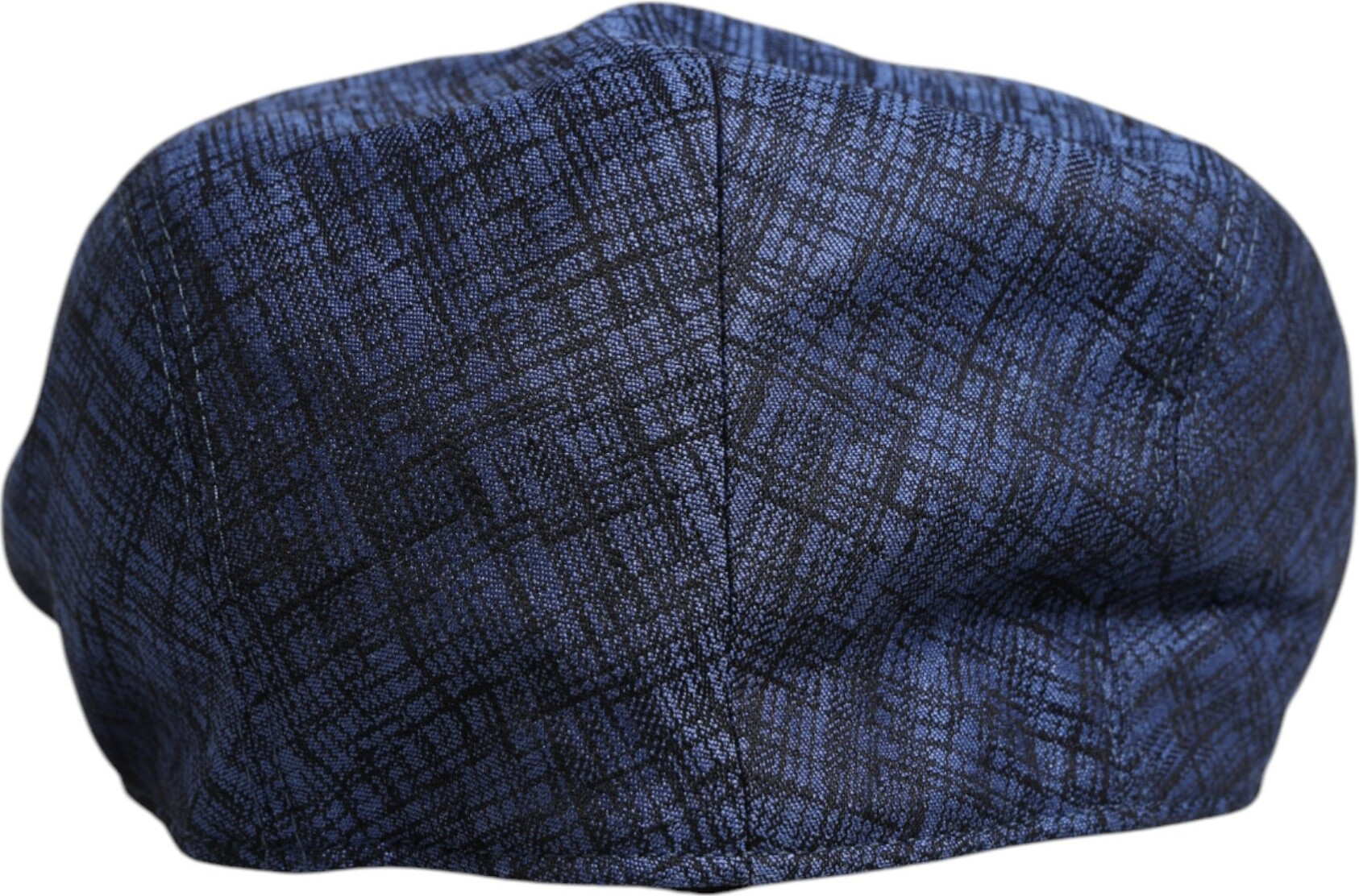 Mütze Dolce & Gabbana Blau Baumwolle Stretch Newsboy Mütze