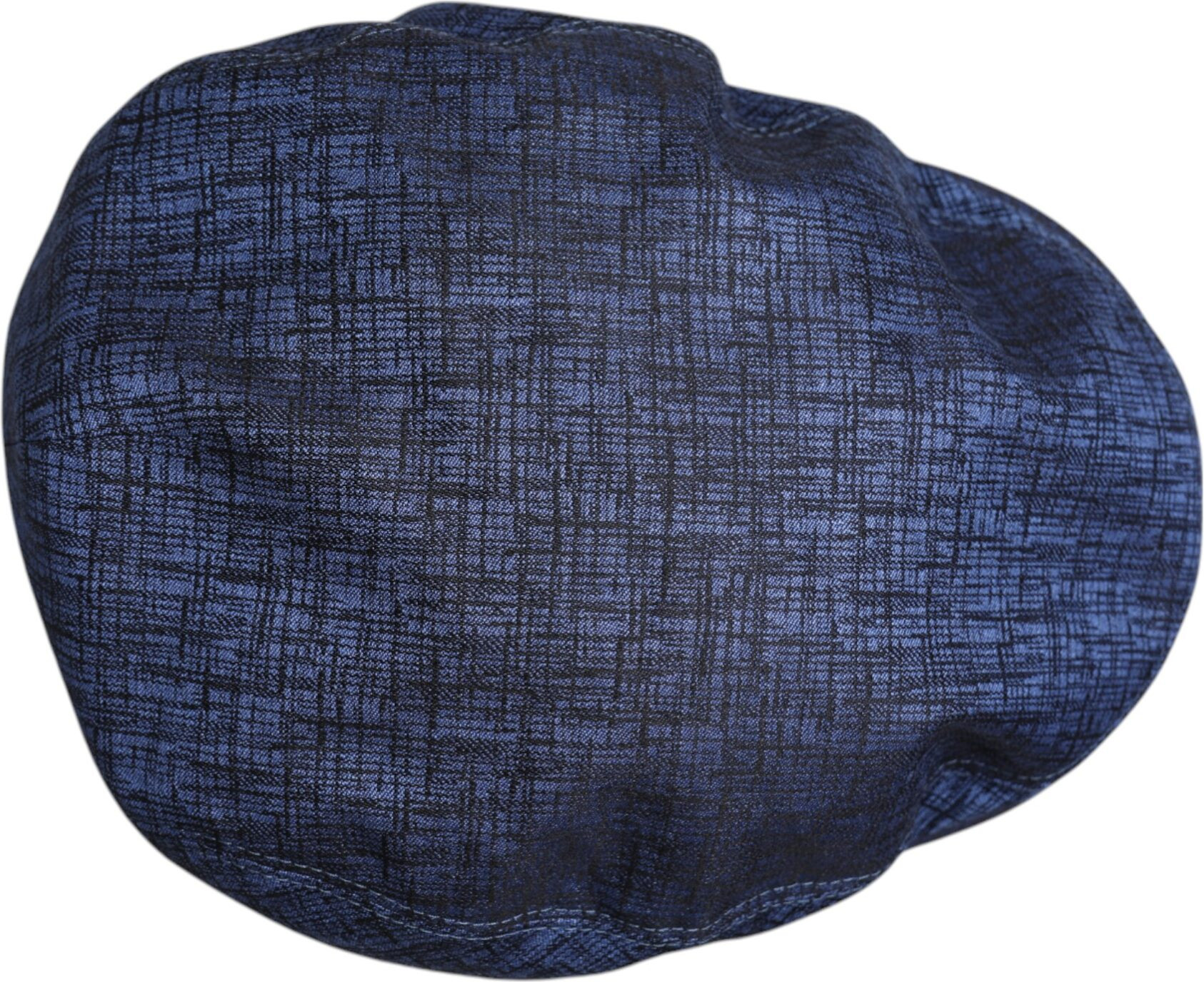 Mütze Dolce & Gabbana Blau Baumwolle Stretch Newsboy Mütze