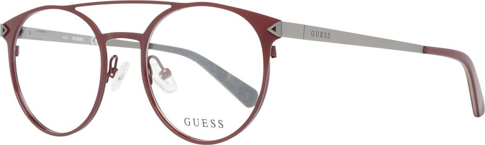 Красная металлическая оправа для очков GUESS