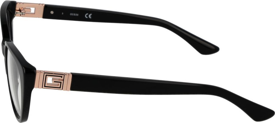 Black Plastic Glasses Frames GUESS