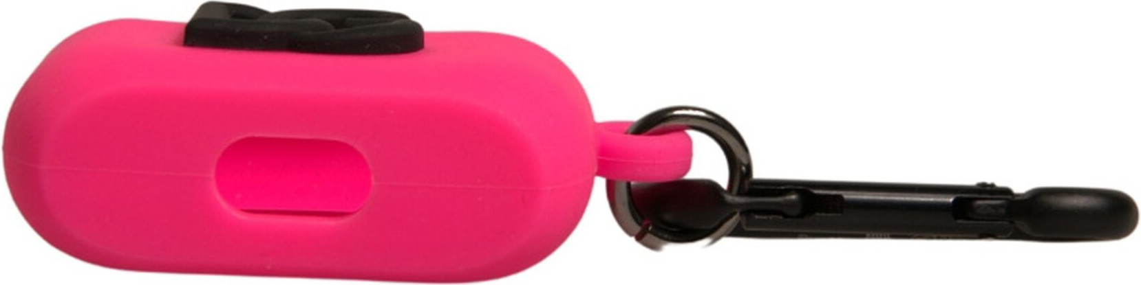 Hülle Dolce & Gabbana Pink Silikon Gummi Logo Prägung Airpods Hülle