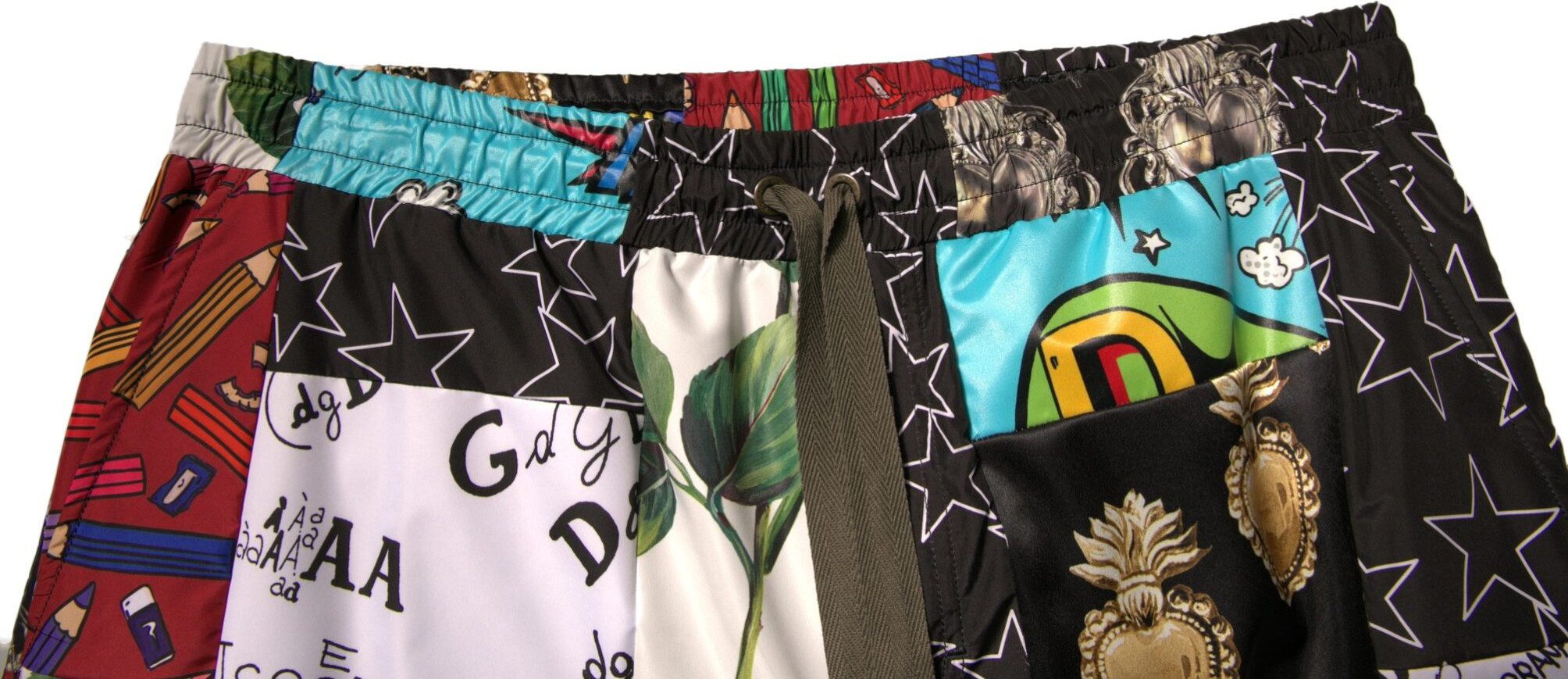 Patchwork Cargo Bermuda Shorts Dolce & Gabbana