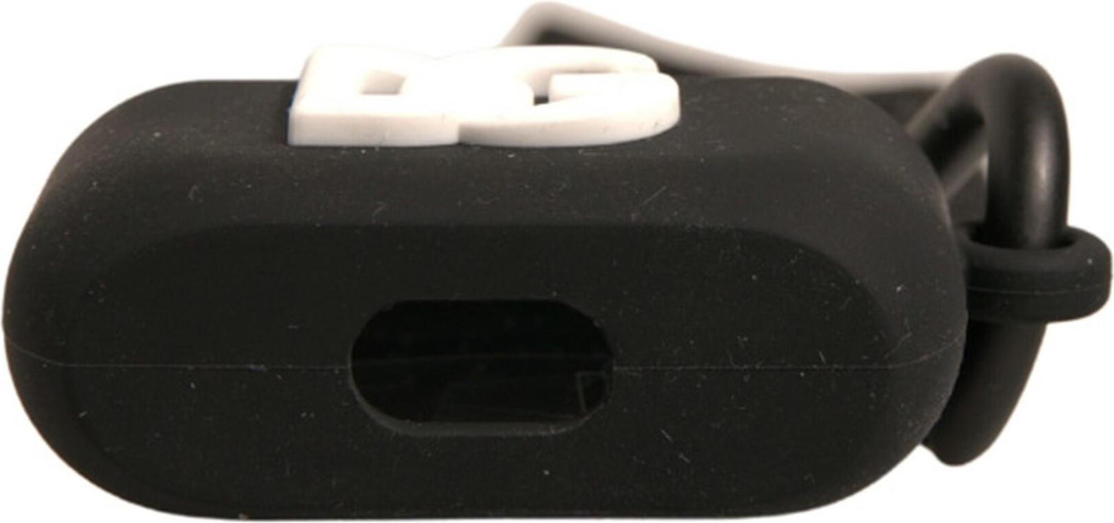 Dolce & Gabbana Hülle aus schwarzem Silikon mit Logo-Prägung für Airpods