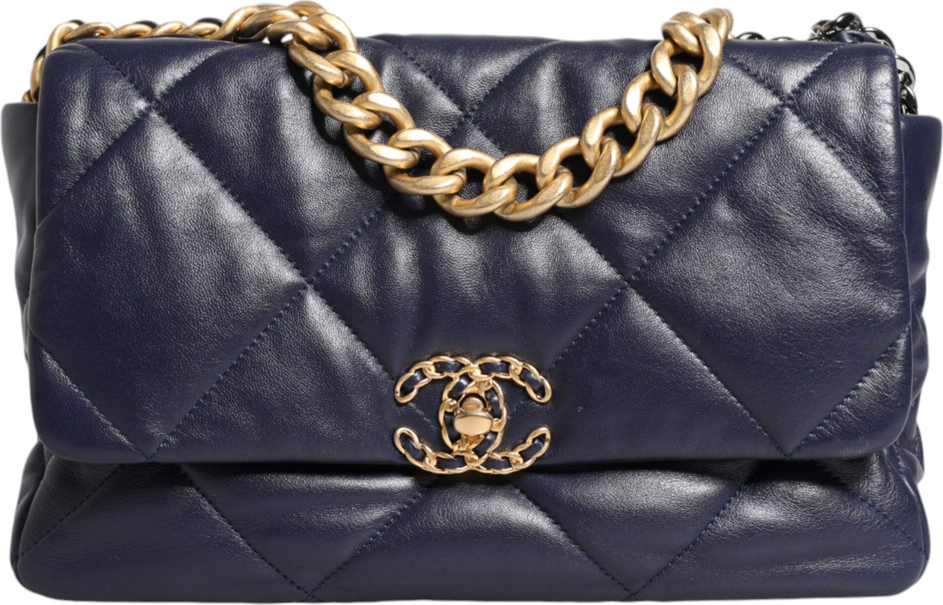 Chanel Moviy Charmli Teri Yelkada/Ko'l Chantasi (Katta)