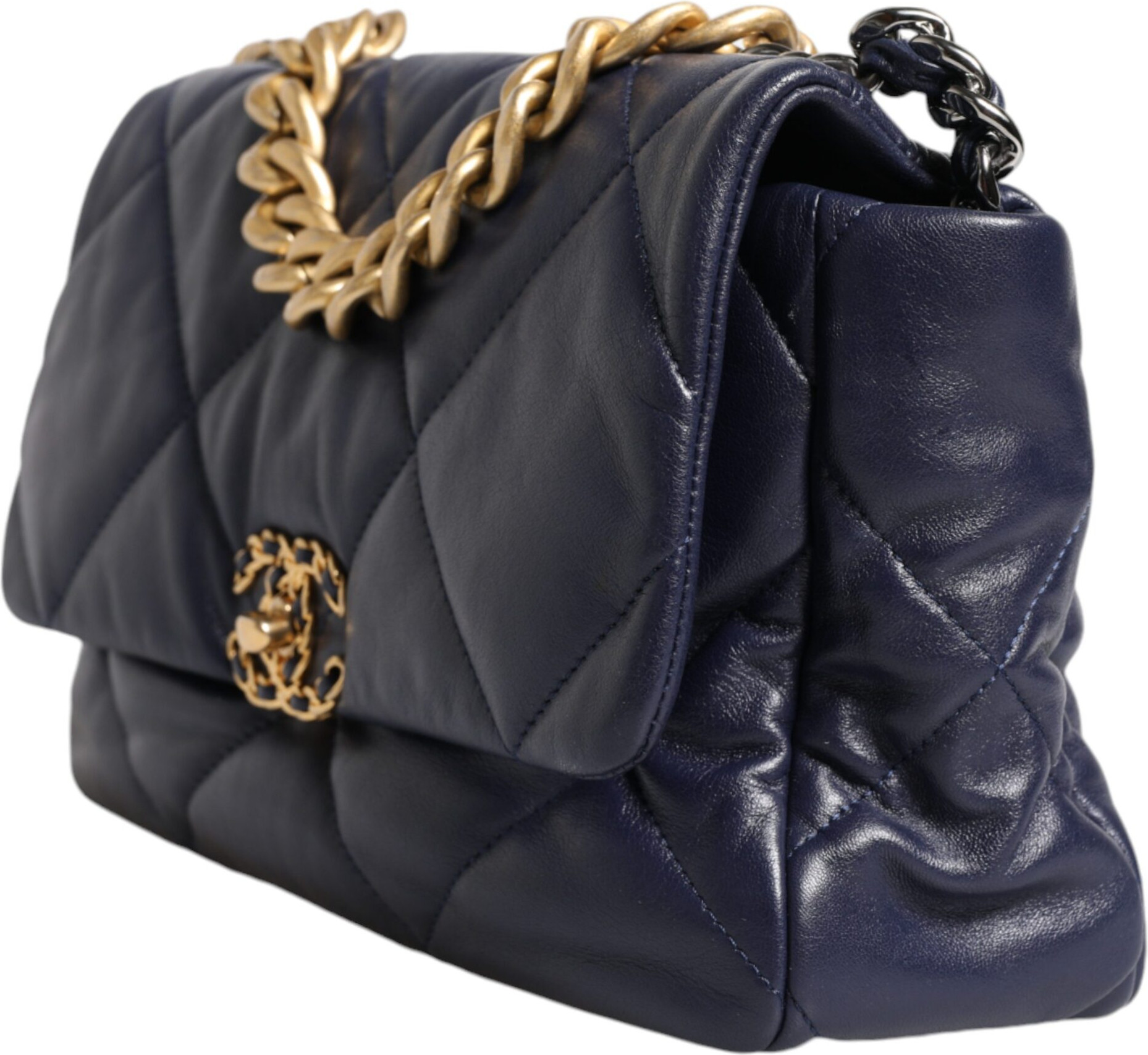 Chanel Moviy Charmli Teri Yelkada/Ko'l Chantasi (Katta)