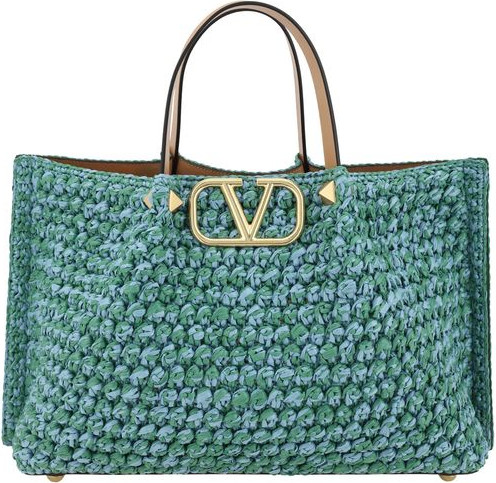 Сумка-тоут Valentino Garavani из рафии
