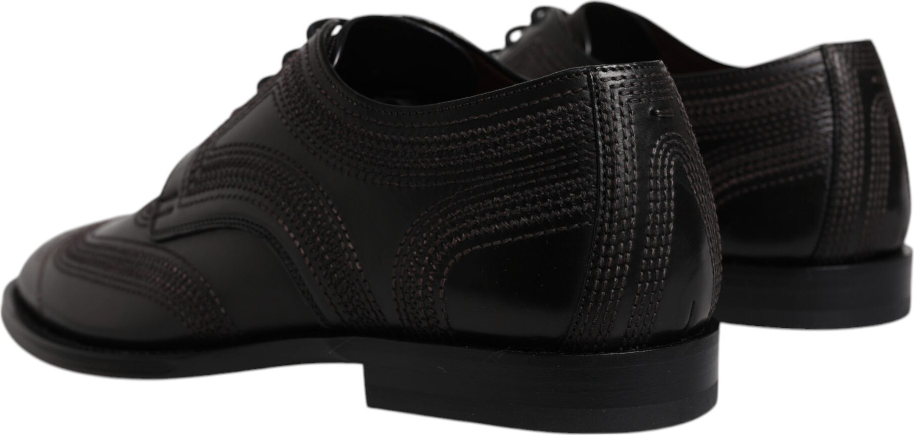 Leather Derby Dress Shoes Dolce & Gabbana