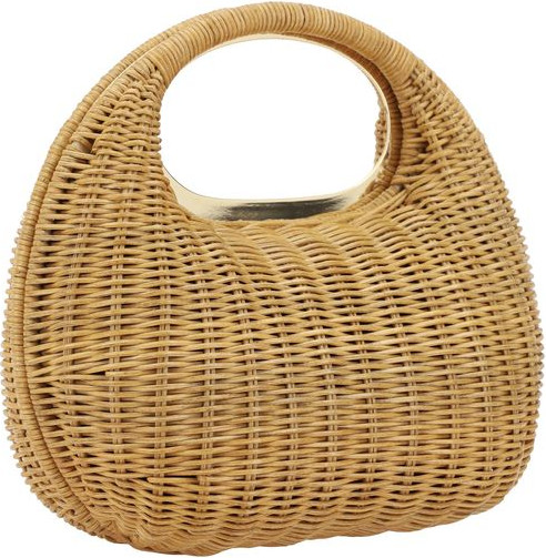 Handbag Sacai Rattan