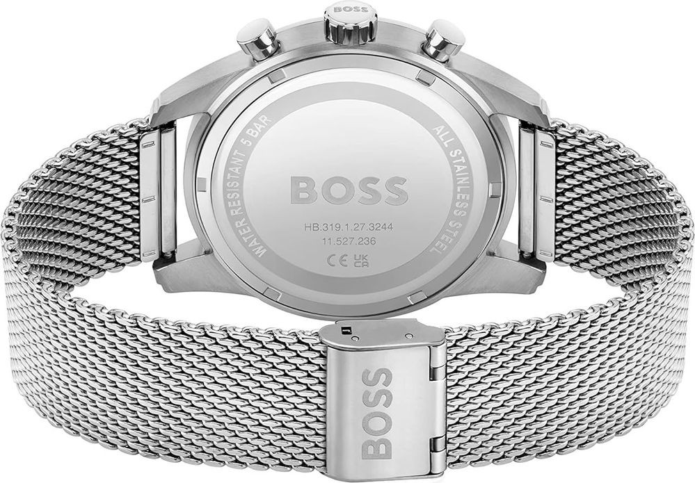 Soat Hugo Boss Kumush Rangsli Zanglamaydigan Po'lat