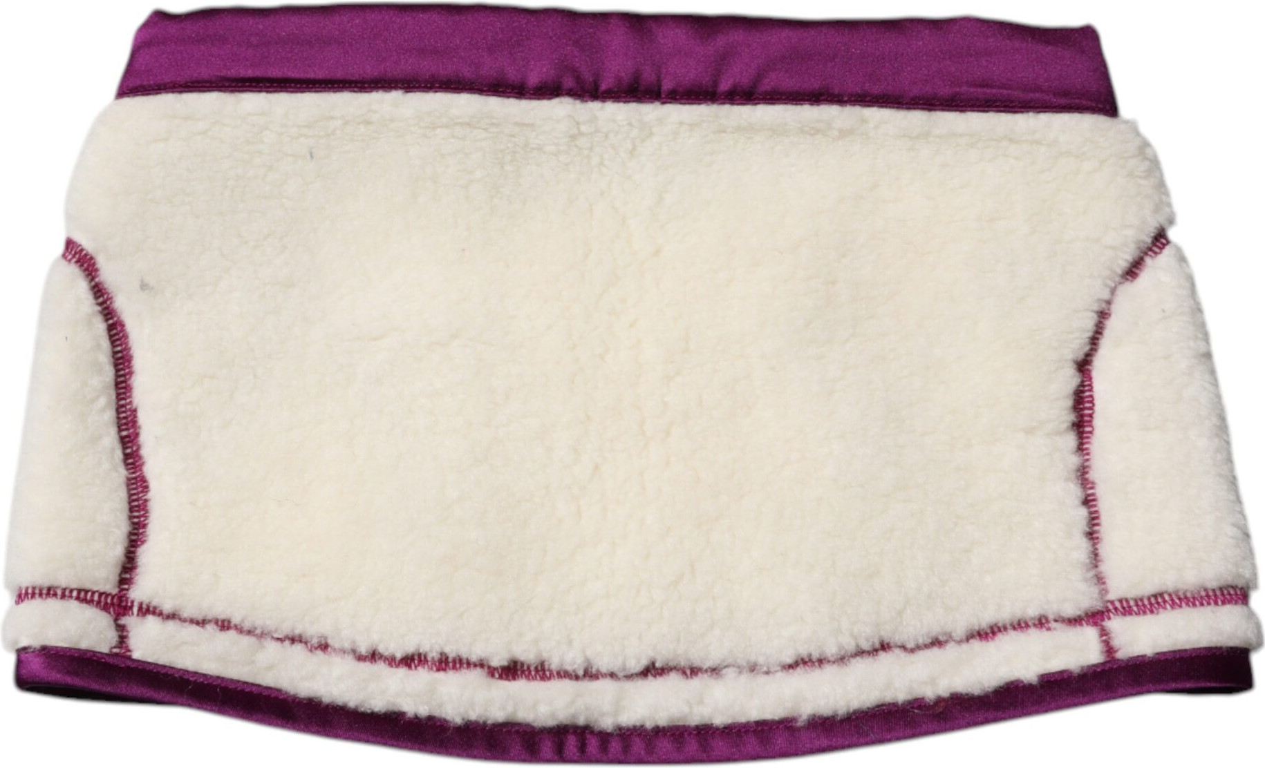 Sharf Dolce & Gabbana Oq Binafsha Kashmir Fleece Bo'yinoyog'i