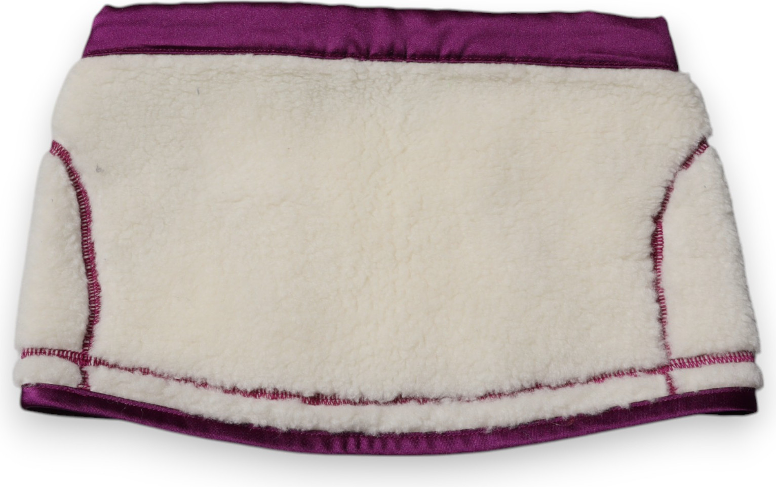 Sharf Dolce & Gabbana Oq Binafsha Kashmir Fleece Bo'yinoyog'i