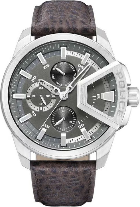 The Police Brown Leather Watch