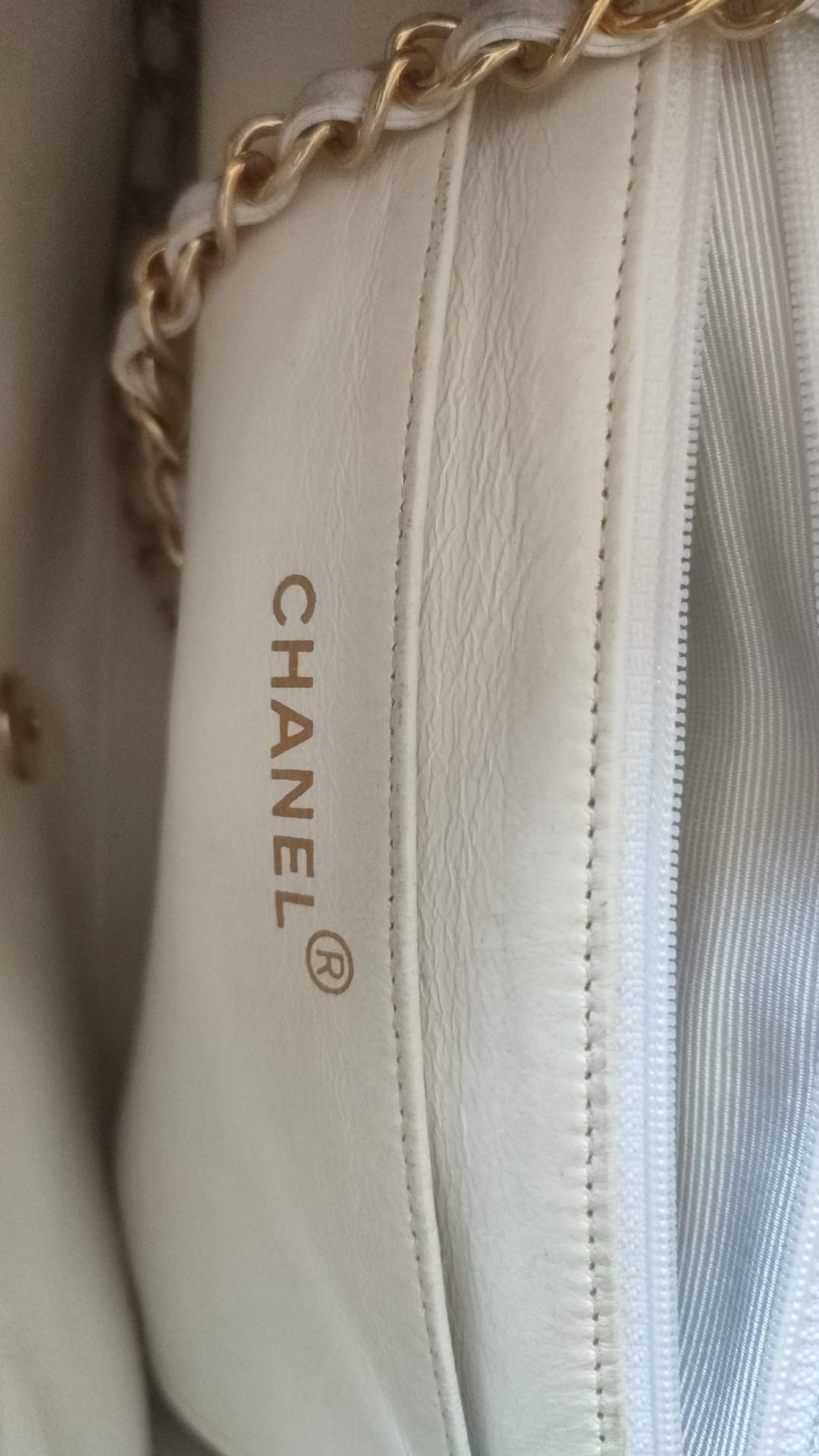 Shoulder Bag Chanel Diana Medium Classic Gold Plated Purse