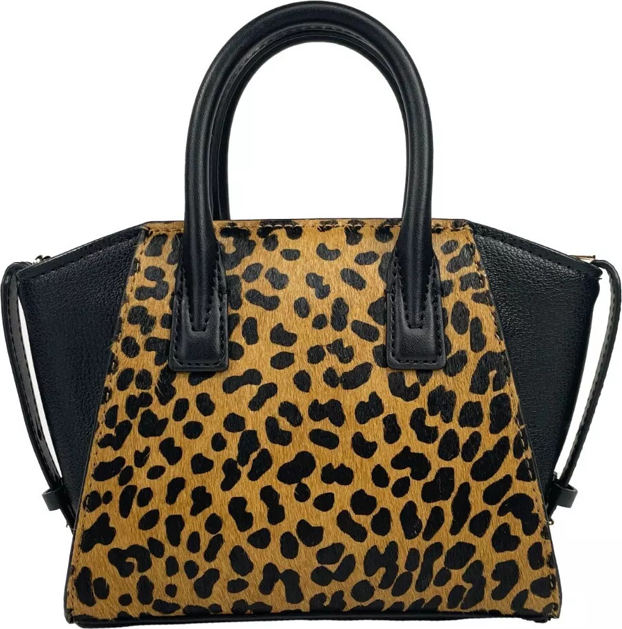 Michael Kors Avril XS qora gepard terisi sumkasi