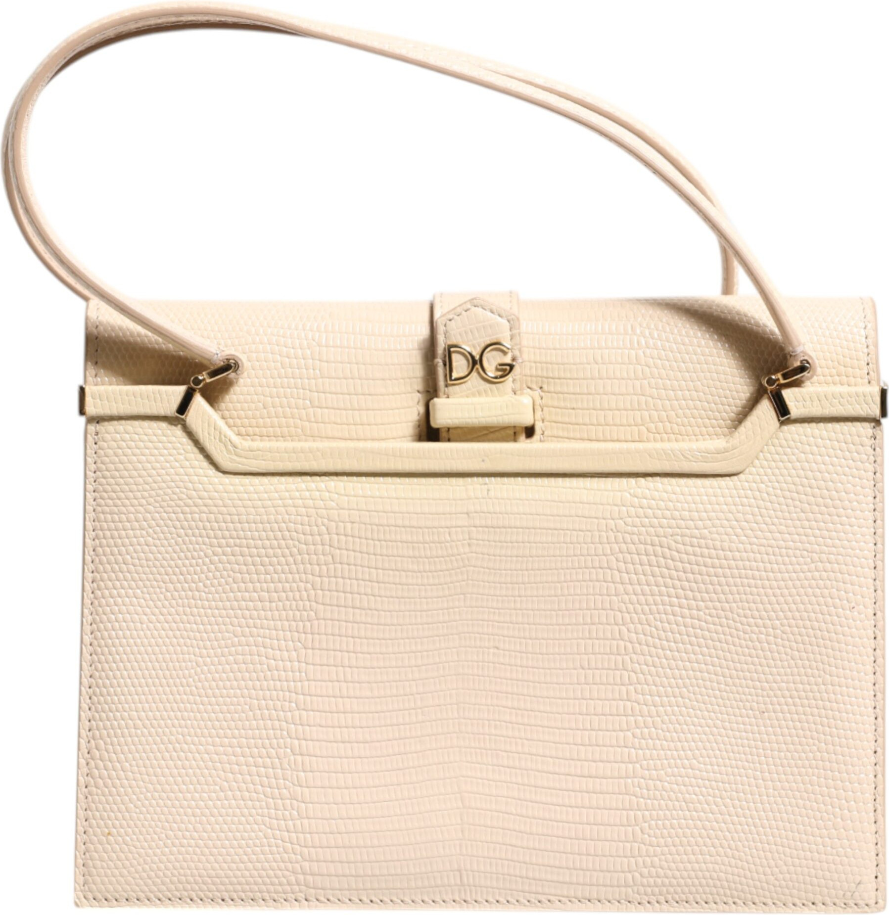 Handbag Beige Leather Ingrid Dolce & Gabbana