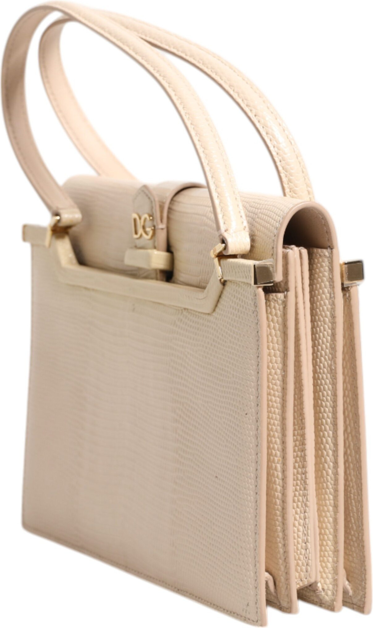 Handbag Beige Leather Ingrid Dolce & Gabbana