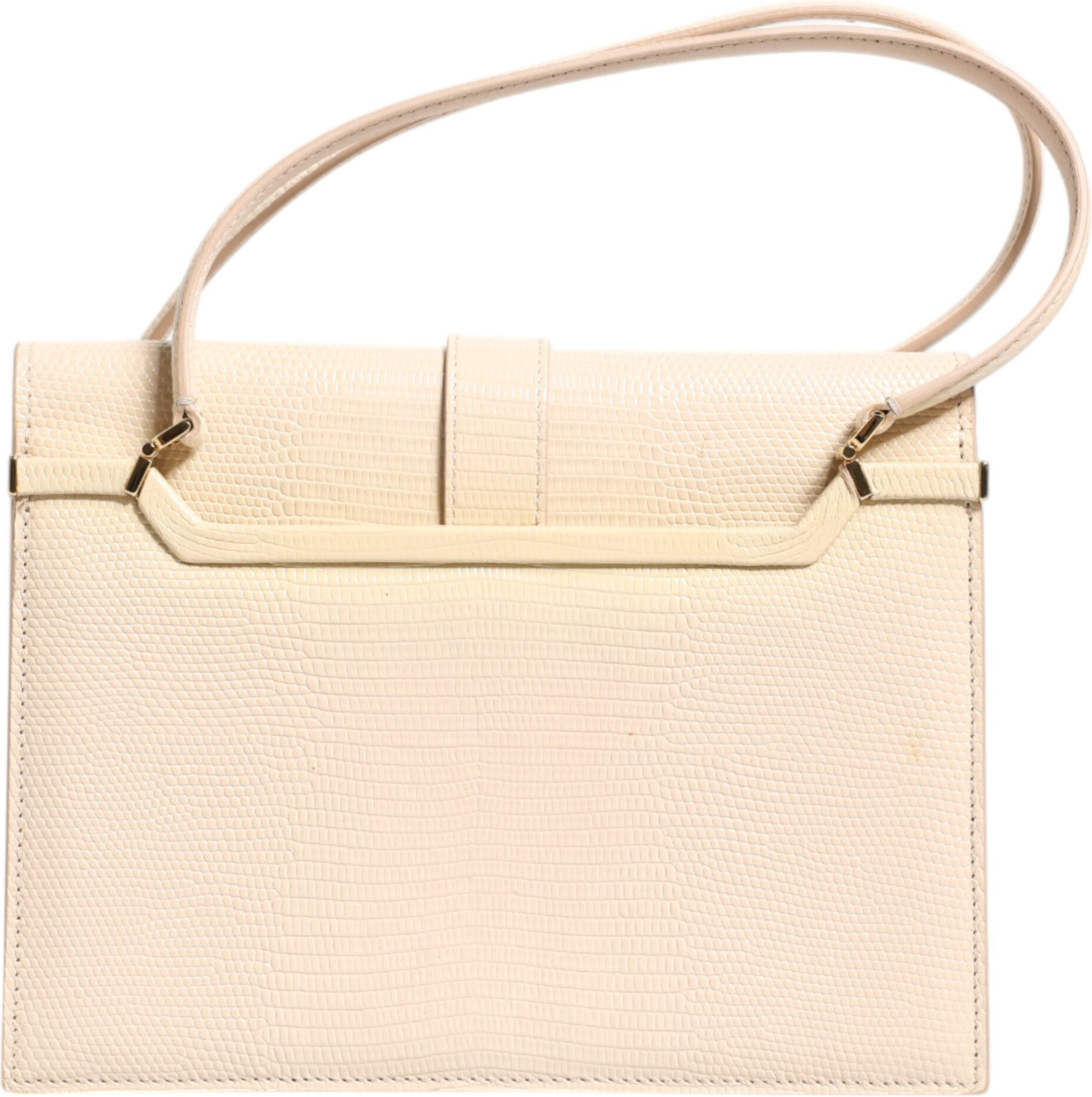Handbag Beige Leather Ingrid Dolce & Gabbana